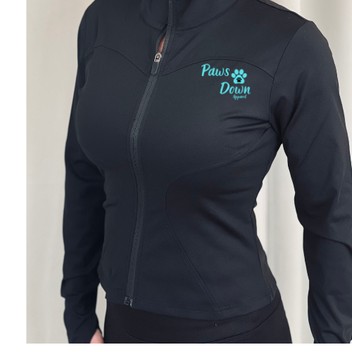 Personalized Black Yoga Jackets