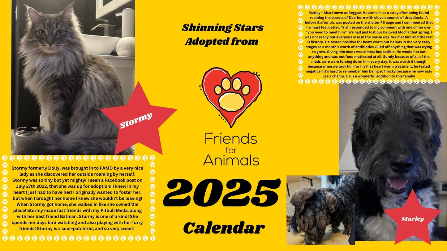 2025 Pet Calendar