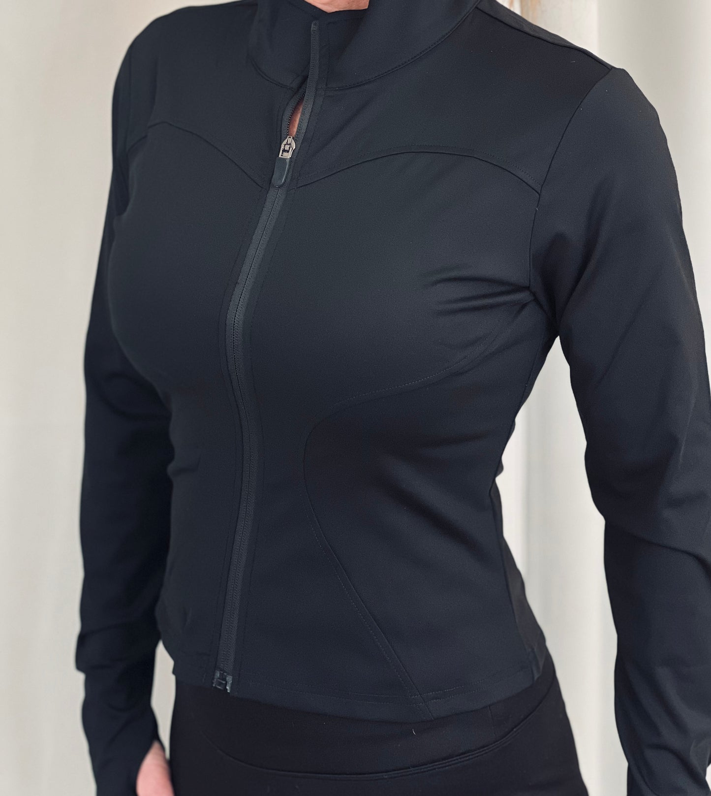 Personalized Black Yoga Jackets