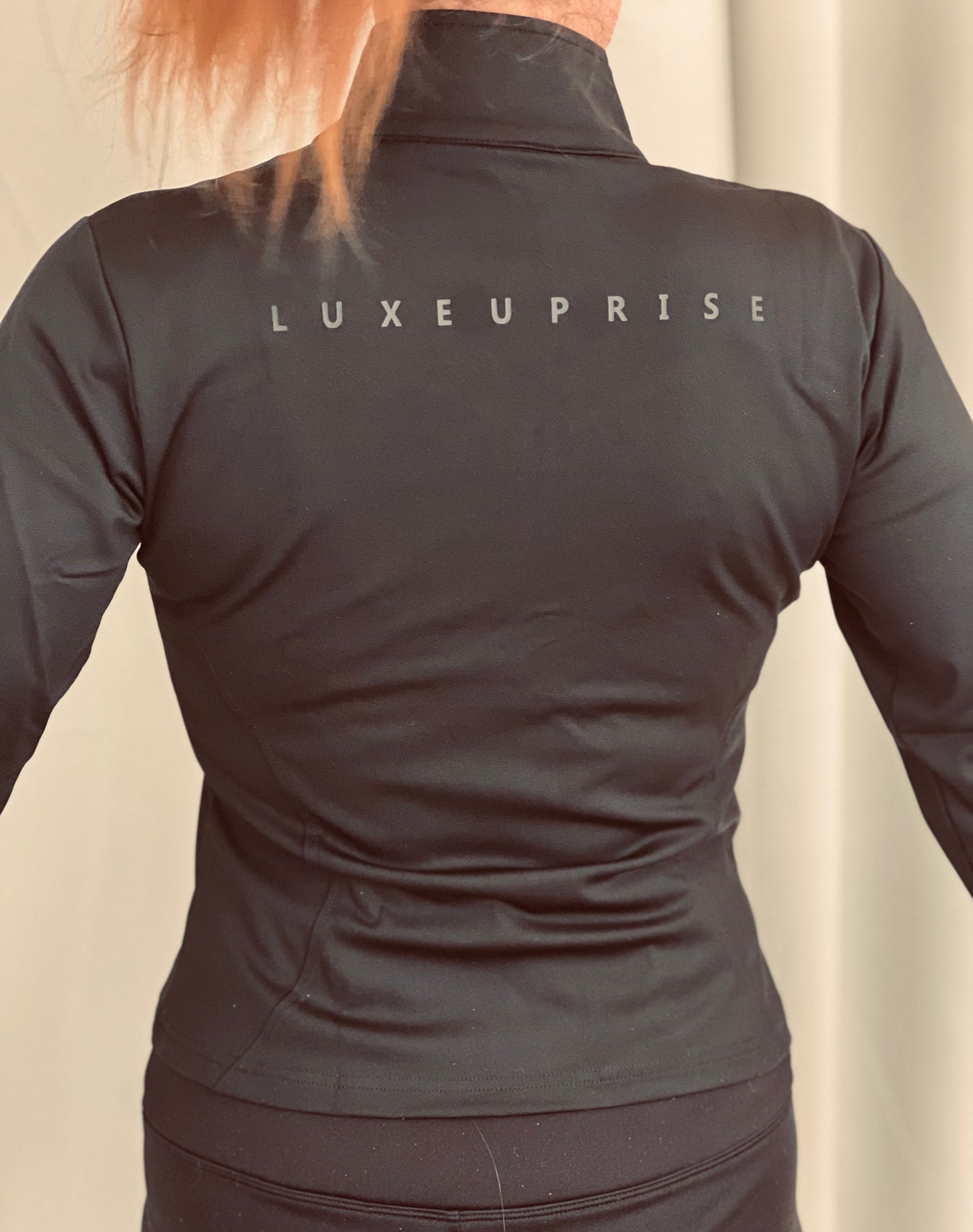 Personalized Black Yoga Jackets